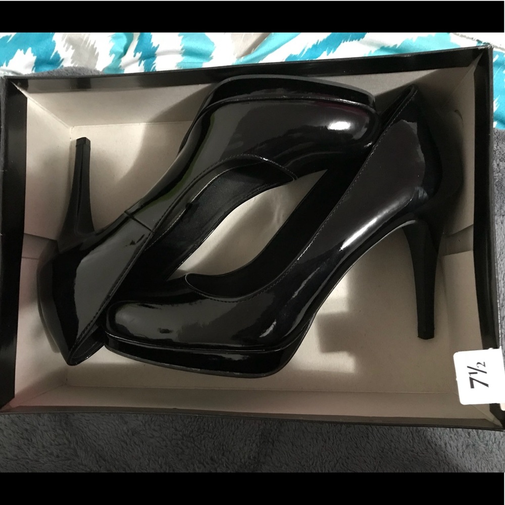 Black heels